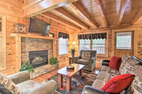 Cabin with Hot Tub about 2 Mi to Island in Pigeon Forge!